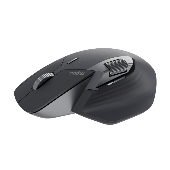 RAPOO MT760L MULTI-MODE OFFICE LARGE SIZE MOUSE GREY BK